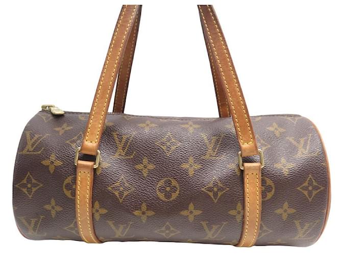 Louis Vuitton Monogram Papillon 30 - Brown Handle Bags, Handbags