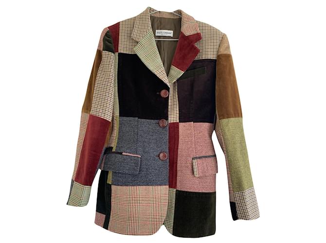 Dolce & Gabbana Jackets Multiple colors Wool  ref.802308