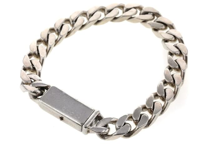 Gucci silver clearance chain bracelet