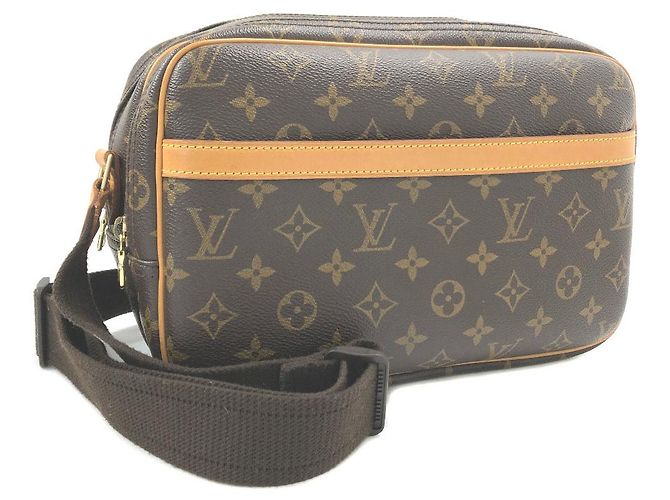 Louis Vuitton Monogram Reporter PM M45254 Marrone Tela