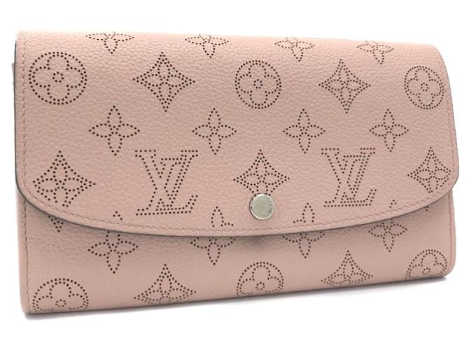 Shop Louis Vuitton MAHINA Iris Wallet (M60144, M60143, M60145