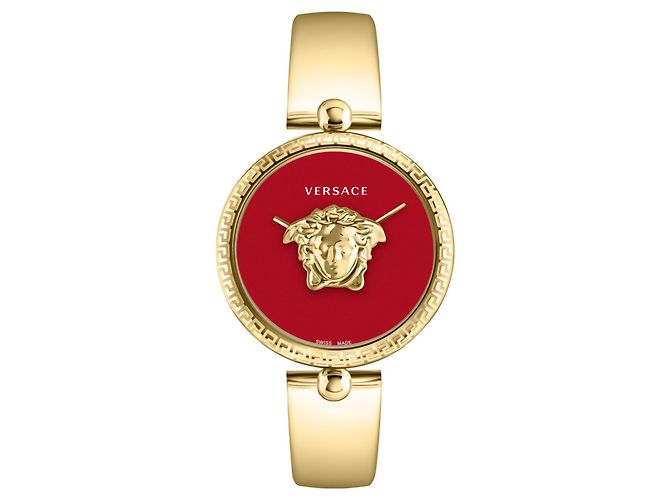 Relógio com pulseira Versace Palazzo Empire Dourado Metálico