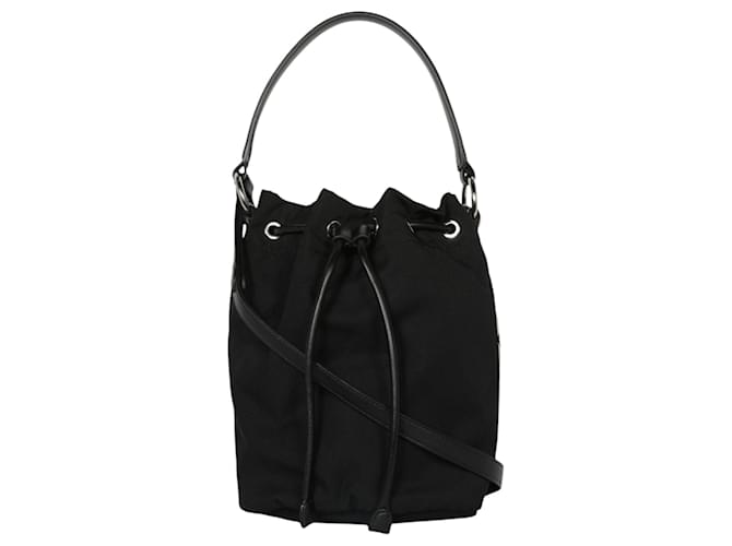 Stella mccartney logo online bucket bag