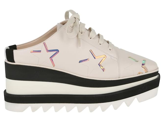 Stella Mc Cartney Stella McCartney Sneak-Elyse Platform Sneaker Mules Multicolore  ref.803372