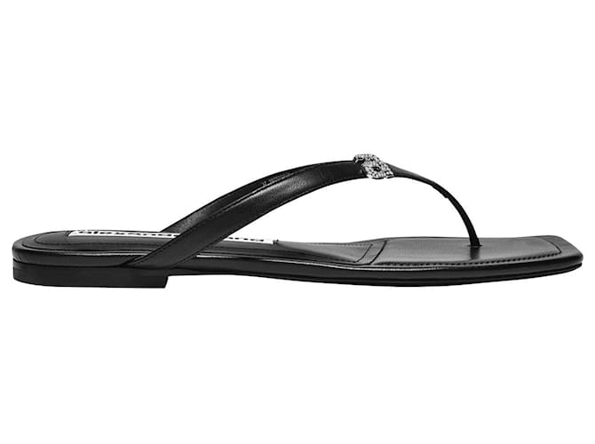 Alexander Wang Ivy Sandals in Black Leather  ref.803587
