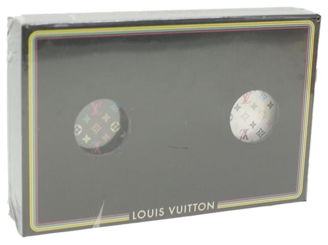 LOUIS VUITTON Monogram Multicolor Playing Cards VIP Only White Black Auth 36377a  ref.804004