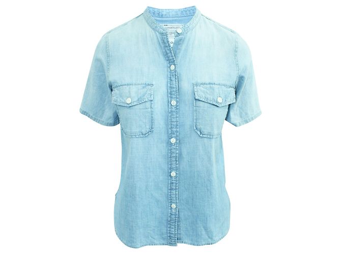 Current Elliott Kurzärmliges Jeanshemd