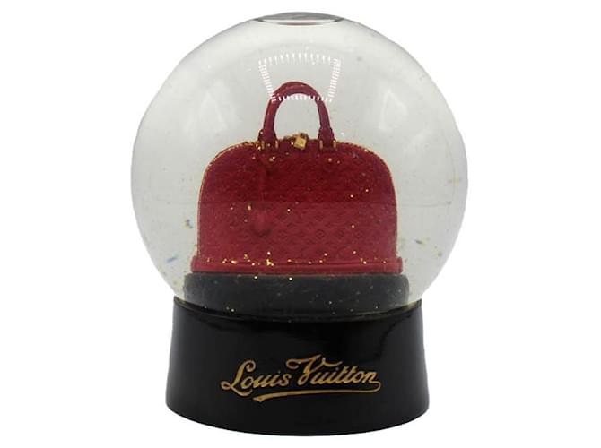 Louis Vuitton BOLA DE NIEVE ALMA Roja Plástico  ref.804794