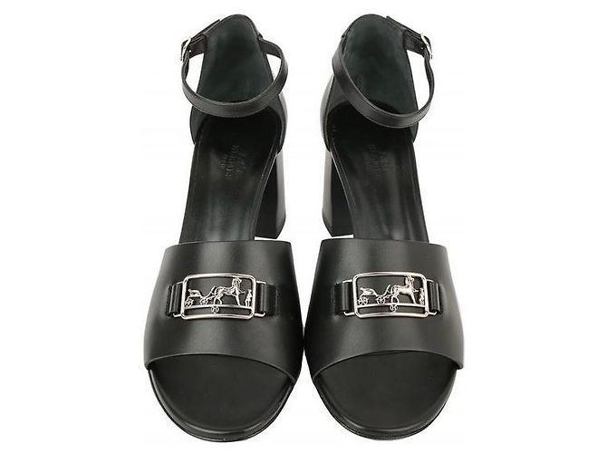 Hermès Sandals Black