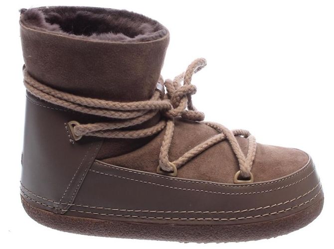 Botins Inuikii de camurça marrom