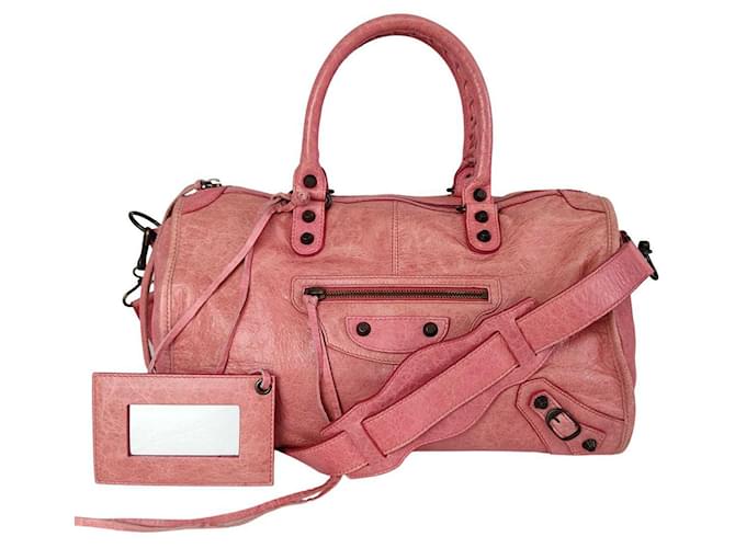 City-Tasche von Balenciaga aus rosafarbenem Leder Pink  ref.805339
