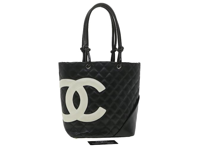 Chanel Cambon Tweed Tote