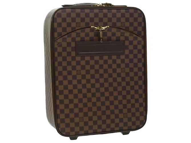 LOUIS VUITTON Damier Ebene Pegas 45 suitcase N23256 LV Auth 36361  ref.805386