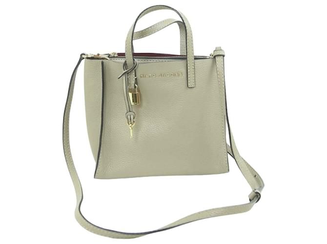 Marc Jacobs Handbags Beige Leather  ref.805513