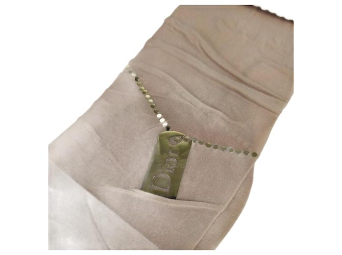 Street Chic Christian Dior nylon tights size 1 Beige Cloth  ref.805902