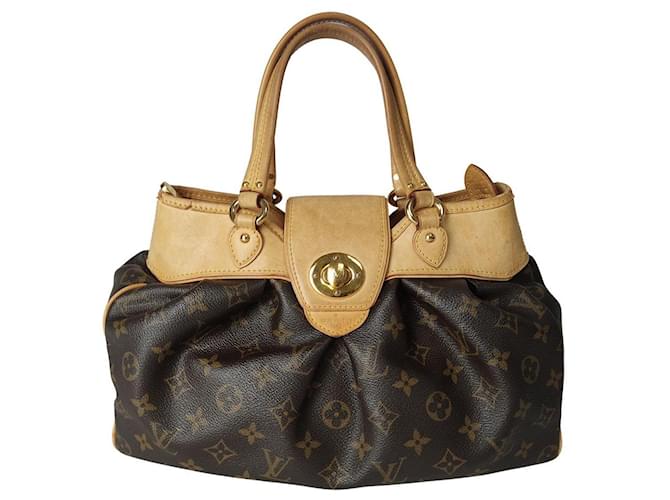 Louis Vuitton bag Boetie Monogram Brown Cloth  ref.805977