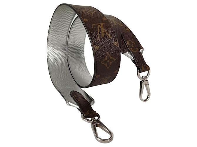 Louis Vuitton Monogram/Silver bag strap
