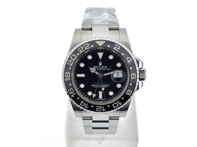 Rolex Relógio GMT-Master II 116710LN-78200 Prata Aço Metal  ref.806133
