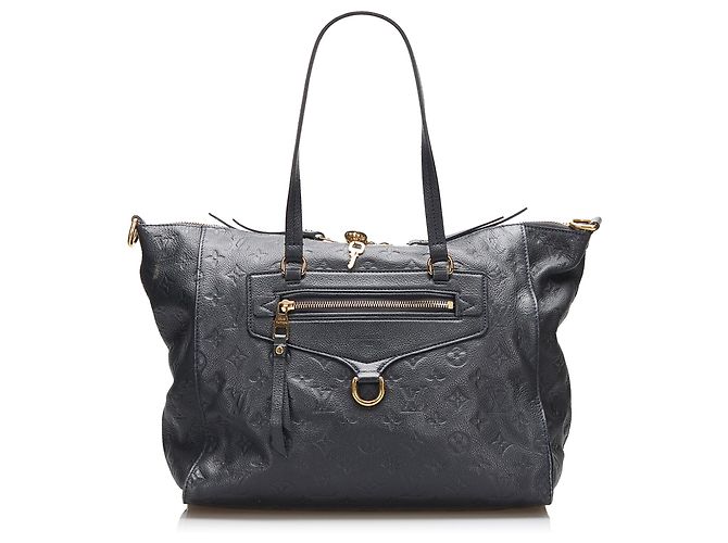 Louis Vuitton Monogramme Bleu Empreinte Lumineuse PM Bleu Marine
