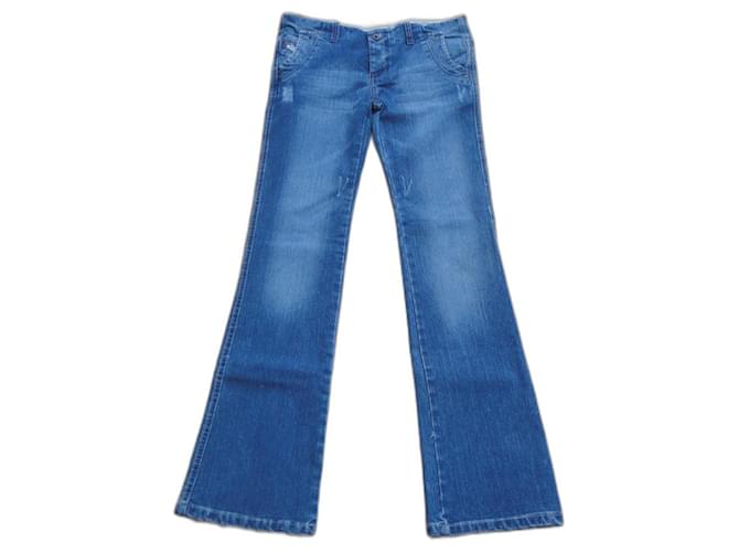 jeans Diesel t 38 /40 état neuf Coton Bleu  ref.806433