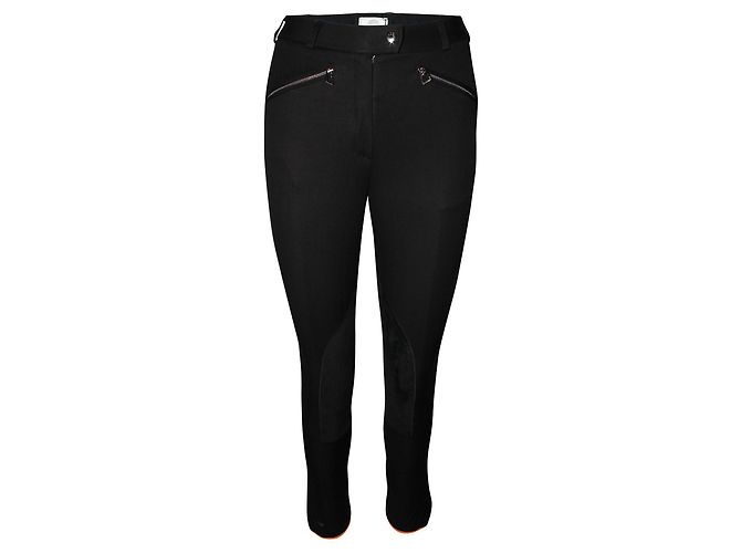 Hermès Schwarze Hosen