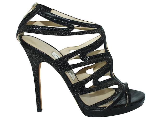 Jimmy choo best sale sandalias negras