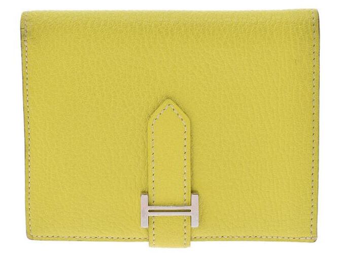 Hermès Béarn Yellow