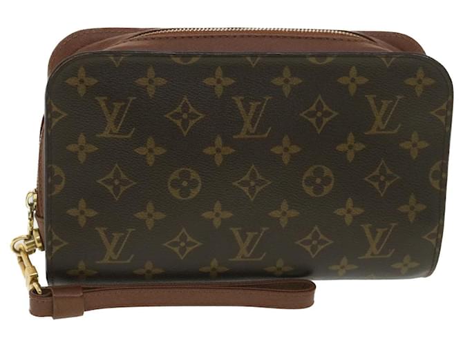 LOUIS VUITTON Monogram Orsay Clutch Bag M51790 LV Auth 35754 Cloth  ref.806687