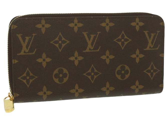 LOUIS VUITTON Monogram Zippy Wallet Long Wallet Rose Valerine M41894 auth 36358a Cloth  ref.806697