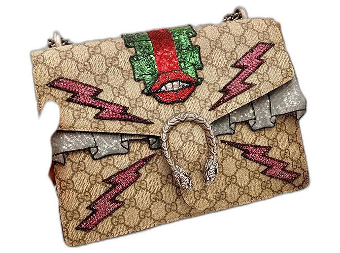 Sac à main Gucci Dionysus en cuir