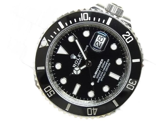 ROLEX Submariner date black 126610LN unused Mens Silvery Steel  ref.807379