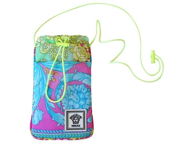 Versace Borsa a tracolla Barocco fluo Multicolore 