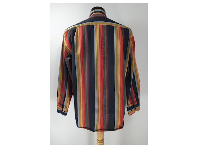 Armani Camicie Multicolore Cotone  ref.807555