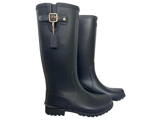 Black Coach Rain Boots: Style, Comfort, and Functionality