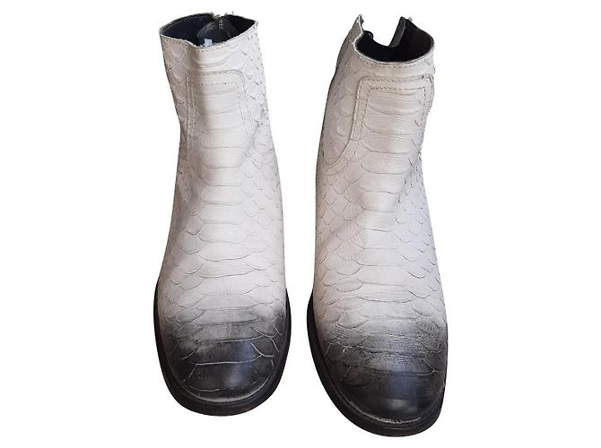 Zadig & Voltaire Botas "Teddy" Zadig&Voltaire Branco Cinza