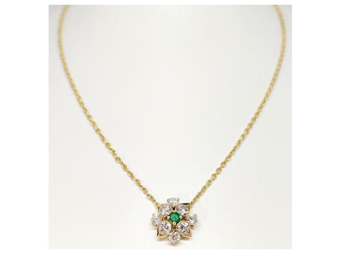 Collar de oro con diamantes de Van Cleef & Arpels Amarillo  ref.808388