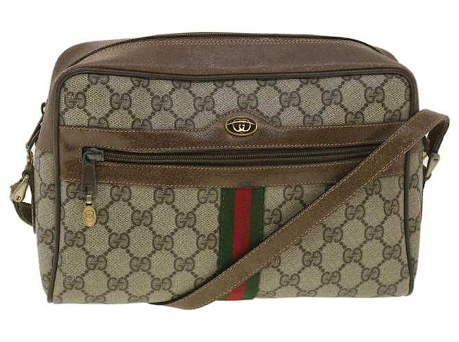 Authentic vintage GUCCI web sherry line crossbody