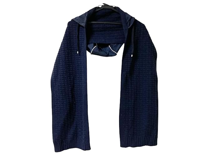 Hermès Hermes Navy blue Wool  ref.808731