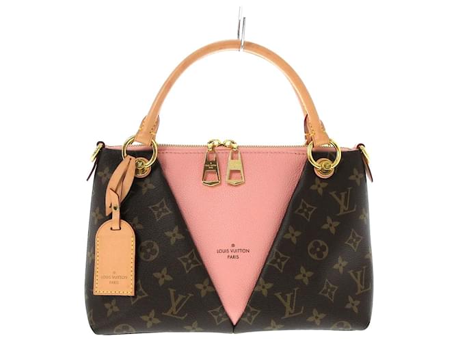 Louis Vuitton V Tote BB Pink Cloth ref.808826 - Joli Closet