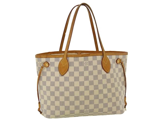 Louis Vuitton Neverfull PM White Cloth  ref.808890