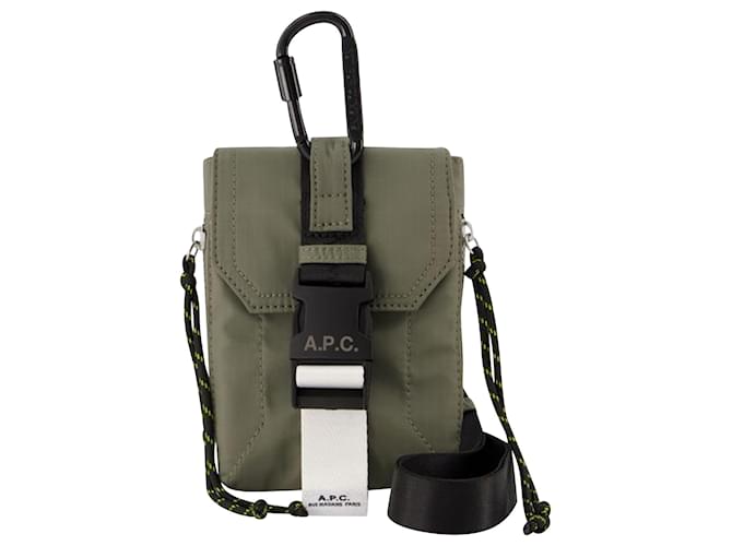 Apc Pouch Treck Crossbody - A.P.C. - Khaki - Nylon Green ref