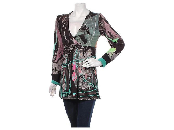 Autre Marque Camicetta Save The Queen a Manica Lunga XL Multicolore