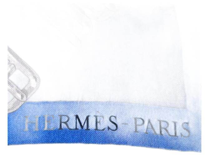 Hermès HERMES CARRE 140 Mehrfarben Wolle  ref.809228