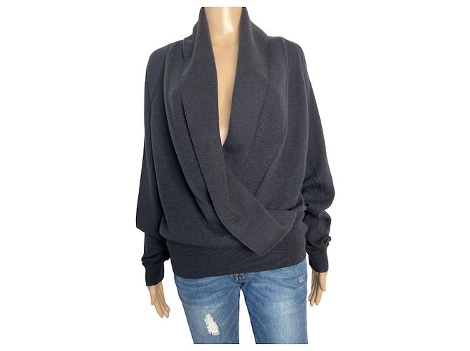 Reiss Blanche Strickpullover Schwarz