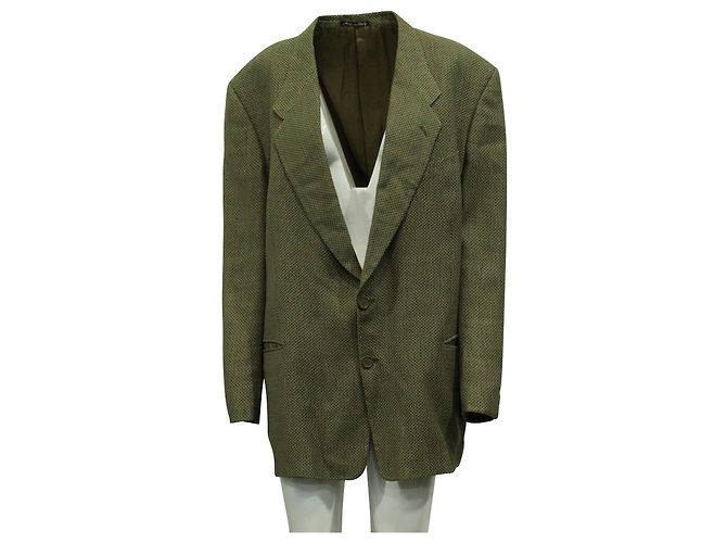 Giorgio Armani Khakigrüner Blazer