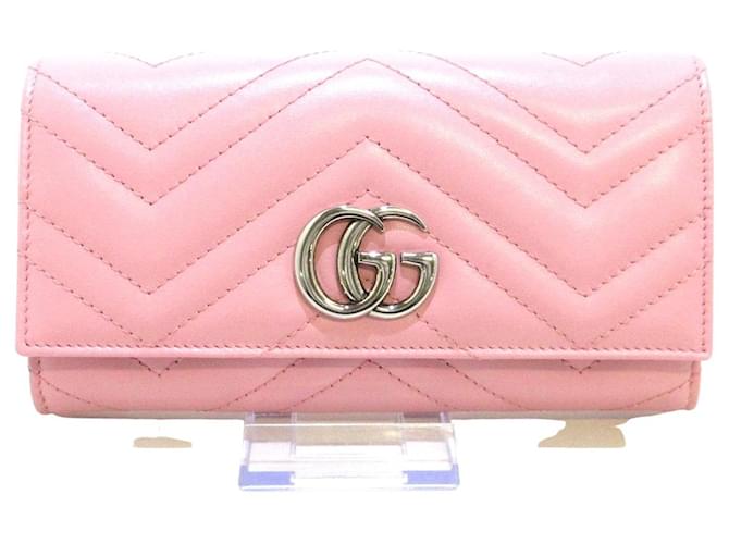 GUCCI MARMONT Pink Leather  ref.809859
