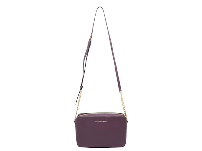 Michael Kors Ginny Purple Leather ref.810082 - Joli Closet