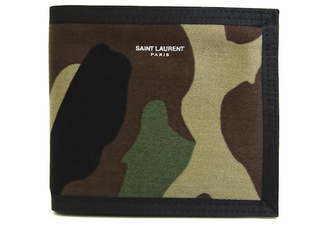 SAINT LAURENT Green Cloth  ref.810118