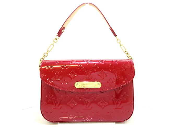 Louis Vuitton Red Patent leather  ref.810184