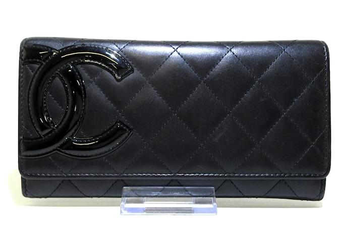 Chanel Cambon Line Black Leather  ref.810198